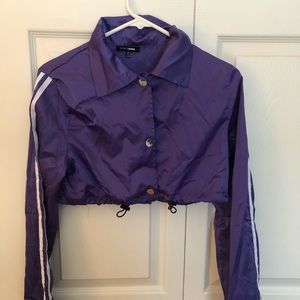 Cropped wind breaker